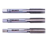 Exact 30101 Lot de tarauds manuels M3 HSS DIN 352