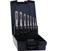 Exact - 42345 Set De Tarauds Pour Machine 7 Pièces Métrique Coupe à Droite Din 371 Hss-e Forme B 1 Set C93343