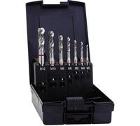 Set de tarauds pour machine Exact 43694 7 pièces métrique coupe à droite HSS-E forme C 1 set