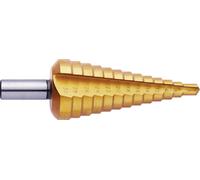 Exact 5347 HSS Foret étagé Longueur totale 67 mm TiN tige à 3 surfaces 1 pc(s)