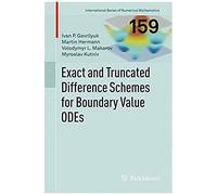 Exact And Truncated Difference Schemes For Boundary Value Odes