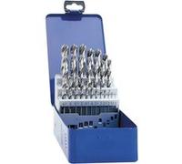 Exact 32004 HSS Jeu de forets pour le métal 25 pièces meulé DIN 338 tige cylindrique 1 set