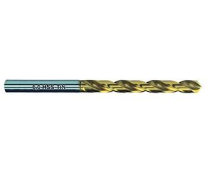 Exact - HSS Foret Hélicoïdal 8,3 mm 32596 longueur totale 117 mm poli, Tin dIN 338 queue cylindrique 10 st.