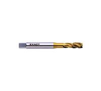 EXACT Taraud mécanique M4 HSS-E DIN371 Revêtement TiN 35° RSP