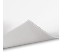 Exactly Rubber Feuille de silicone blanche, de qualité alimentaire - Duromètre 60 A, fabriqué aux États-Unis