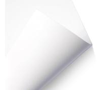 Exactly Rubber Feuille de silicone blanche de qualité alimentaire - Duromètre 60A 60 A, fabriqué aux États-Unis