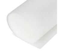 Exactly Rubber Feuille de silicone de qualité alimentaire - Duromètre 50 A 0,3 x 7,6 x 22,9 cm, fabriqué aux États-Unis