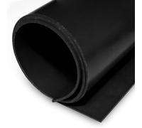 Exactly Rubber Feuille de silicone noire de qualité commerciale - Duromètre 60 A 60 A, fabriquée aux États-Unis