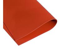 Exactly Rubber Feuille de silicone rouge de qualité commerciale - Duromètre 60 A 60 A, fabriqué aux États-Unis