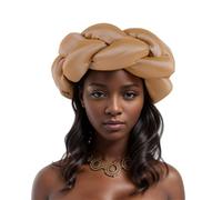 Exaggerated Braided Hairband Stuffed Big Headband Soft African Hairbands For Women Wedding Party Head Accessories Fashion Hair Accessory