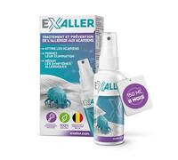 ExAller Spray Anti-Acariens 150 ml - Élimine 99% des acariens - 8 mois d'utilisation - Testé en laboratoire - Naturel & sans produits chimiques - Recommandé par les allergologues