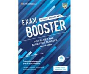 Exam Booster for A2 Key and A2 Key for Schools without Answer Key with Audio for the Revised 2020 Exams by Sarah Dymond Sarah Dymond (Auteur)