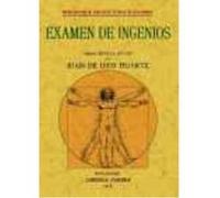 Examen De Ingenios - JUAN DE DIOS HUARTE Juan De Dios Huarte (Auteur)