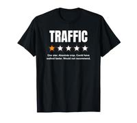 Examen de la Notation Trafic One Star | Funny Rush Hour Highway Jam T-Shirt