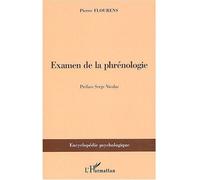 Examen de la phrénologie - Pierre Flourens - L'harmattan - broché - Etude