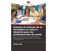 Examen et analyse de la formation en soins à domicile pour les professionnels de santé
