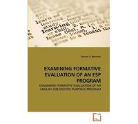 Examining Formative Evaluation Of An Esp Program