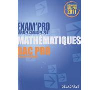 Exam'Pro Mathématiques Bar pro Secteur tertiaire: Annales corrigées 2011