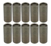 EXAOMBLE 10 Tubes en Carton Couvercles pour Huiles Essentielles et Feuilles de Thé, Boîte Cylindrique en Papier Kraft Robuste, Étanche et Légère, pour Emballage et Rangement, Usage
