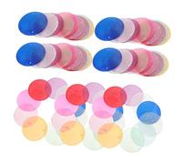 EXAOMBLE 100 pièces Coquilles Rondes Décoratives pour Fabrication Carillons Éoliens et Bijoux DIY Accessoires Suspendus Légers et Durables pour Création Artisanale