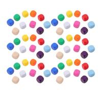 EXAOMBLE 100 Pièces Dés à Jouer Vierges en Acrylique pour Jeux de Société, Forme Cube à Six Faces, Poids Équilibré et Coins Arrondis, Surface Lisse pour DIY