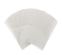 EXAOMBLE 100 Pièces Film Protecteur Transparent pour Photos et Documents, | Feuilles Imperméables 8 Pouces, Plastique Clair, Usage Bureau et Environnements Actifs, Résistance aux Déchirures