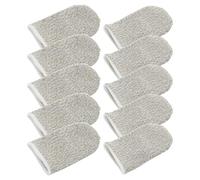 EXAOMBLE 10pcs Manchons Doigts de Jeu Mobile en Coton et Chinlon Respirants, Anti-Transpiration, Contrôle Amélioré pour Sessions de Jeu Intenses