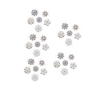 EXAOMBLE 1ensemble Accessoires Alliage Avec Perles Et Strass Décorations Pour Broche Épingle à Cheveux Et Bandeau Fournitures Pour Téléphone Style Mixte