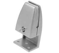 EXAOMBLE 1ensemble Pince de Cloison de Bureau Aluminium Type Clip de Support pour Cloison Amovible sans Percage Fixation Stable et Antirouille pour Bureau Salle de Réunion et Classe