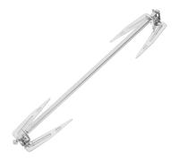 EXAOMBLE 1ensemble Set de Fourchettes Rotissoire Acier Inoxydable pour Barbecue et Friteuse à Air Accessoires de Broche Rotissoire pour Poulet Dinde et Viande Support de Repos pour Steak