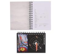 EXAOMBLE 2 Pièces Cahier de Partition de Tir à l'arc Portable en Abs et Papier pour Arcs Recourbés et Composés, Couverture Complète pour Séances D'entraînement et Compétitions