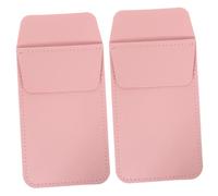 EXAOMBLE 2 Pièces Pochette Porte Stylo Médicale PU pour Médecins et Infirmières Lot de Design Compact et Organiseur de Poche Pratique et Résistant Rose