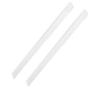 EXAOMBLE 2 pièces Règle Pâtisserie Acrylique pour Mesurer Épaisseur Pâte à Biscuits et Fondant Guide Lisseur pour Épaisseur Uniforme Outil Facile pour Amateurs et
