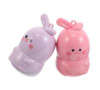 EXAOMBLE 2 Pièces Rouge à Lèvres à Couleur Changeante de Lapin Mignon, Hydratant et Nourrissant, Crème Légère pour Maquillage Quotidien et Fêtes D'anniversaire