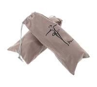 EXAOMBLE 2 Pièces Sac Filet pour Chaussures de Danse avec Cordon, Sac de Voyage pour Chaussures de Ballet