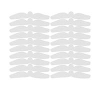 EXAOMBLE 20 Coussinets Anti-transpiration en Coton Non-tissé Blanc, Lavables et Réutilisables, Absorbant L'humidité pour Femmes, Confortables et Doux pour Activités Physiques Vigoureuses