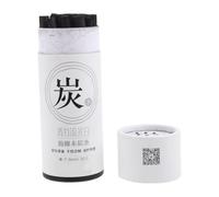 EXAOMBLE 25 Pièces Bâtonnets de Fusain pour Artistes, Saule Noir 7-9mm art, Estompage Facile et Mélange Fluide, Faible Casse, Noir, pour Étudiants et Professionnels
