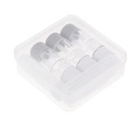 EXAOMBLE 3 pièces Kit de Rangement pour Lentilles de Contact Transparent avec Pince et Flacon Boîte Étanche et Réutilisable pour Stockage Sécurisé