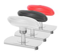 EXAOMBLE 3 Pièces Ouvre-bocal Multifonction en Acier Inoxydable 201 Poignée Abs, Ouvre-couvercle Cuisine Quotidienne et L'ouverture Facile des Bocaux