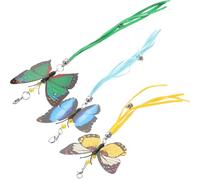 EXAOMBLE 3 Pièces Recharges pour Jouets Interactifs de Chats en PP, Accessoires Résistants pour Chaton Intérieur, pour Jouer et Exercice