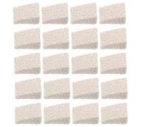 EXAOMBLE 30 Pièces Plaquette pour Élément Chauffant de Four à Céramique en Oxyde D'aluminium Blanc Performance de Chauffage Consommation D'énergie pour Production en Série