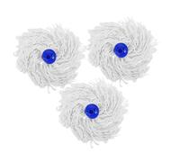 EXAOMBLE 3pièces Têtes De Balai à Franges Réutilisables pour Maison Remplacement De Tête De Balai à Franges Lavables Et Sèchent Rapidement