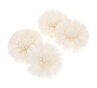 EXAOMBLE 4pcs Fleurs Séchées Naturelles en Coton pour Diffuseur de Parfum, Fleurs D'aromathérapie Uniques et Décoratives, pour DIY et Décoration Maison