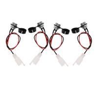 EXAOMBLE 4pièces Port De Charge pour Scooter Électrique Connecteur USB pour Motos Et Vélos Électriques Adaptateur De Remplacement pour Alimentation Stable Et Compatibilité Étendue