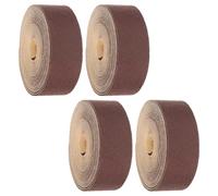 EXAOMBLE 4rouleaux Ruban Adhésif pour Ourlets Autocollant Bande de Finition Tissu Résistante pour Bordures Abat-jour Couture Rideaux Vêtements Couture et Projets DIY