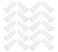 EXAOMBLE 50 Inserts de Douille en Plastique Blanc pour Meubles de Chambre D'garçon et Filles, Remplacement Rapide et Facile, Lot de 50 pour Accessoires de Lit Bébé