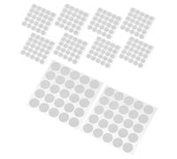 EXAOMBLE 500pièces Points Adhésifs Nano Transparent Double Face Haute Adhérence pour Décoration DIY Fixation Temporaire Cuisine Salle de Bain