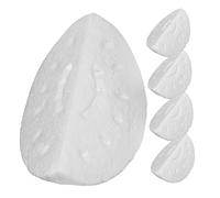 EXAOMBLE 5Pcs Mousse Pastèque Blanc Embryon DIY Pastèque Modèle Simulation Fausse Pastèque Polystyrène Pastèque Mousse Pastèque Tranche Mousse Pastèque Modèle Pastèque Blanche Modèle