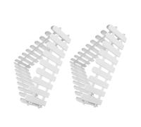 EXAOMBLE 6 Pièces Clôture pour Tortues Plastique Enclos Extérieur pour Animaux de Compagnie pour Jardin et Aménagement Paysager Protection Petits Animaux