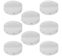EXAOMBLE 8 pièces Bouton Thermostatique Frigo Manette Niveaux pour Réglage Précis Température Remplacement Facile pour Réfrigérateur et Congélateur Commande Rotative Plastique